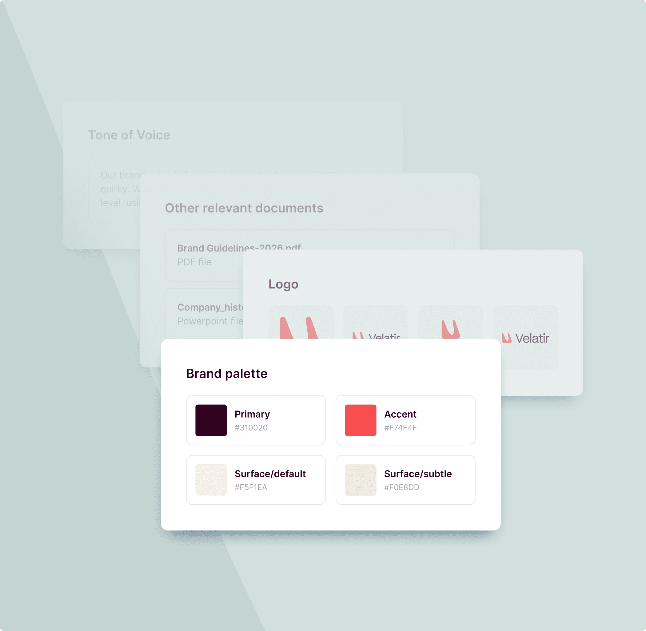 Your brand rules, applied to every AI interaction